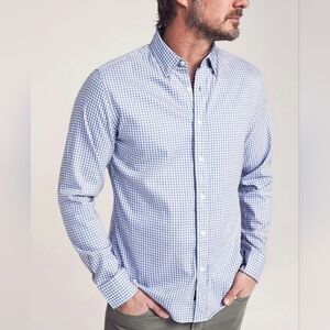 Faherty The movement Classic Blue Gingham Shirt